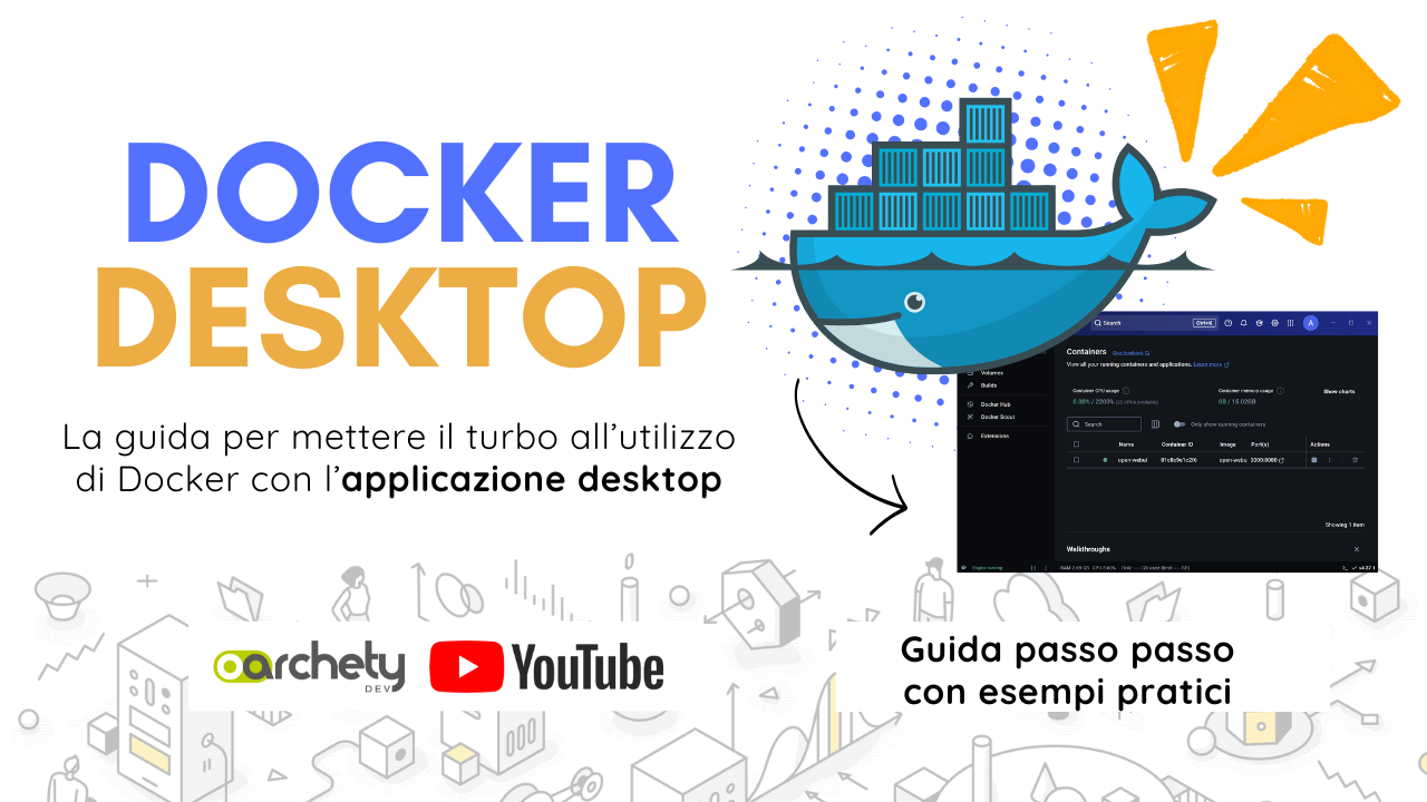 Docker Desktop il tutorial per principianti